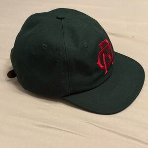 Olan Rogers Logo Green Baseball Cap